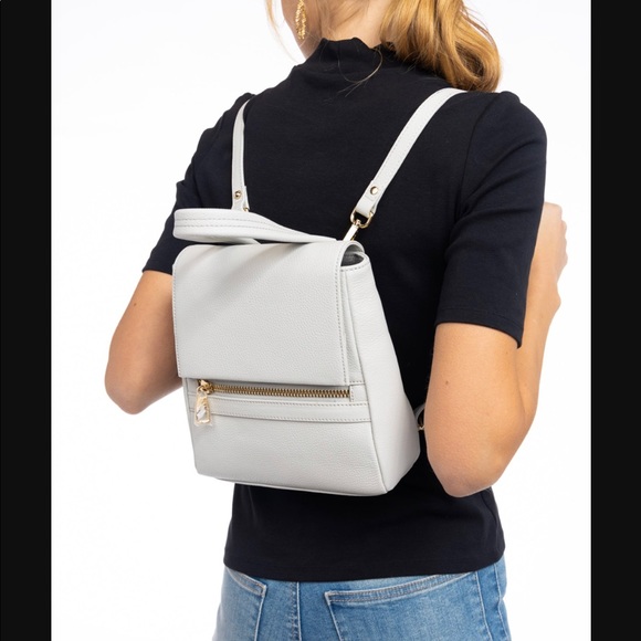 Genuine Leather Small backpack NWT - Picture 4 of 8